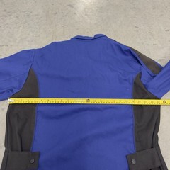 BSX Welding Jacket 9oz Royal Blue Black Stallion Flame Resistant Cotton Large
