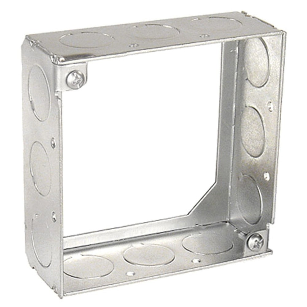 Southwire 53151-1/2 Square Extension Ring 1.5″ Galvanized Steel 12 Knockouts