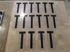 Changeable Sign Letters 6″ Letter Printed on 7″ Panel 448 Pieces