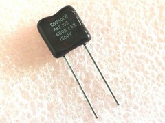 4 6800pf Cornell Dubilier Silver Mica Capacitors 1500V 5% CDE CDV30FH682JO3