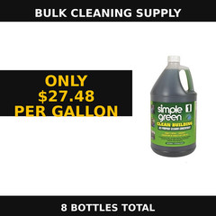 Simple Green All Purpose Cleaner 1 Gal 8 Pack Commercial Bulk 1210000211001