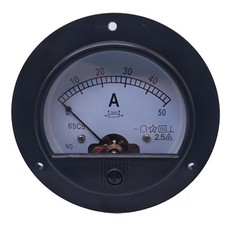 US Stock DC 0~50A Analog AMP Current Pointer Needle Panel Meter Ammeter & Shunt