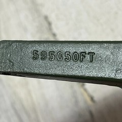 3-1/2″ x 6″ Chisel Bit Spade Scraper Shovel Tool Military New Old Stock 595050FT