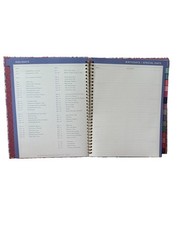 2027 Clementine 12 month Floral Planner July 2026-June 2027 11×9” Notebook Size