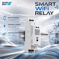 GRT8-WS AC/DC110V~240V Mini Wifi Timer Relay 16A Switch Wireless Remote Control