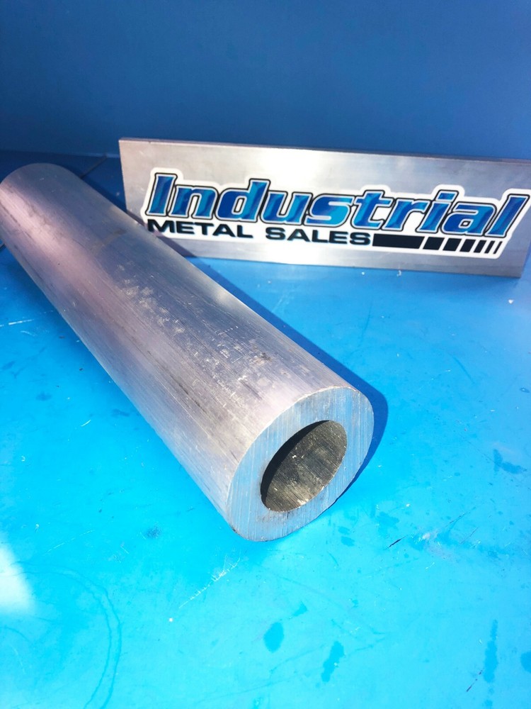 2-1/2″ OD x 1-1/2″ ID x 12″ x 1/2″ Wall 6061 Aluminum Round Tube- 2.5″ OD x .500