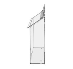 7.5″W x 5.5″H Outdoor Postcard Holder Wall Brochure Box with Lid