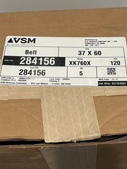 5 VSM Abrasives 37″ x 60″ 120 Grit Ceramic Grain Sanding Grinding Belts XK760