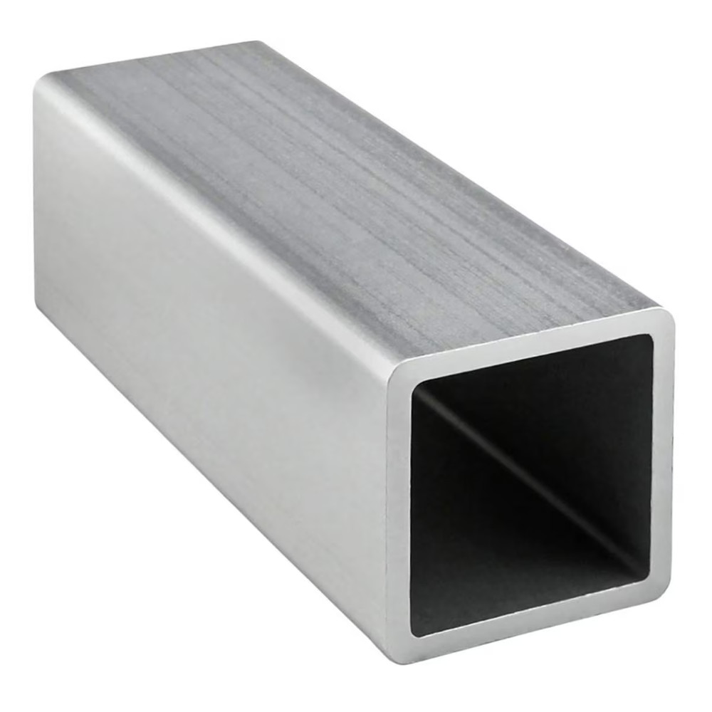 Aluminum Square Tube, 6063, Radius Corners, 2.00″ x 2.00″ x .125″ Wall x 36″