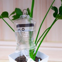 “Automatic Plant Drip Watering System, 350ml Adjustable Watering Bag”