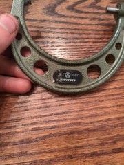 Mitutoyo Micrometer 2-3 ” .0001” Code No. 103-115 Made In Brazil