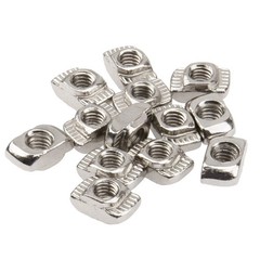 100Pcs M6 T-Nuts Screws Assortment Kit, Hammer Head T-Slot Nut for 3030 Serie…