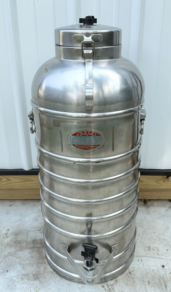 Vtg AerVoid Model 784 10 Gallon Thermal Container Insulated Beverage Dispenser