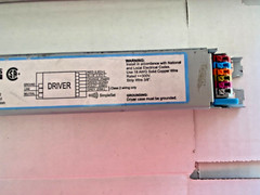Advance XI040C110V054BPT1 Dimming LED Driver, Xitanium, 0-10V, 27-54-Vdc, 40W