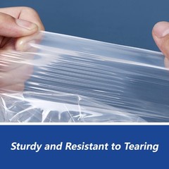 Wepoly – 6 X 9 500 Count – Clear Poly Bags Suffocation Warning Self Seal For