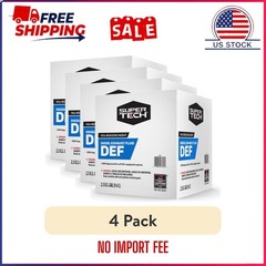 (4 pack) Super Tech DEF Diesel Exhaust Fluid, 2.5 gal