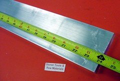 3/4″x 2-1/2″ ALUMINUM 6061 FLAT BAR 24″ long T6511 Solid Extruded Mill Stock New