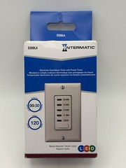 Intermatic EI200 Electric Timer 5-30 min Ivory 15A 120VAC Light/Fan Auto Switch