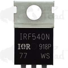 MOSFET – IRF540N 100V 33A – Transistor for Arduino Pi TT