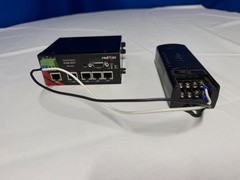 Red Lion Ethernet Switch, Series Sixnet, Model BT-6021, RAM-6021 w/ Power supply