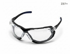 Falcon Safety Glasses with Removable Foam Lined Gasket and UV Protection