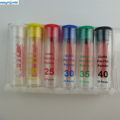 60/120pcs Dental Gutta Percha Points Full Taper 0.02/0.04/0.06 Size 15-40 45-80