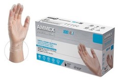 100 Gloves Large AMMEX Professional Vinyl Protective Health Safety Buy more save