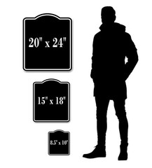 Custom Sign for dozer2010 BLACK Aluminum Composite Sign