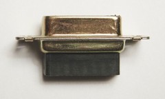 AMP/TE 205205-1 DB15 Female Receptacle Connector 15 Pin (for Snap-in Contacts)