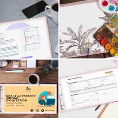 Legal-Size Binders, for 8.5 x 14 Paper, 3 Ring Binder 1 Inch, Landscape
