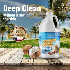 Bastion Antibacterial Foaming Hand Soap – Coconut Dream 64 Fl Oz (Pack of 1)