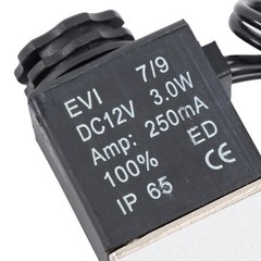 2X 1/4″ Fast Response Electric Air Water Solenoid Valve 12V DC Normally Closed