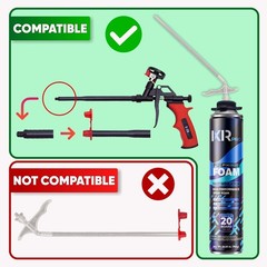Spray Foam Insulation Can (12 x 23.1 oz. (655 g)) Expanding Foam Sealant