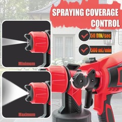 Milwaukee Paint Spray System + 1000ml Bucket (Battery Not Included)