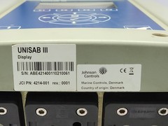 JOHNSON CONTROLS SABROE UNISAB III 4214-001 DISPLAY CONTROLLER UNIT 4209-001
