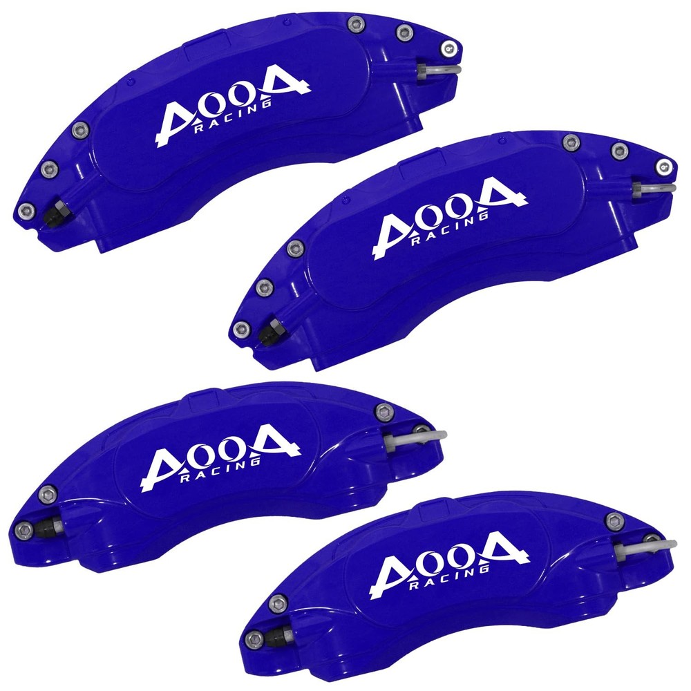 Dark Blue White Logo Brake Caliper Covers Acura TLX 2021-2025 Front Rear