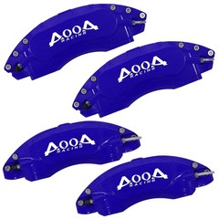 Dark Blue White Logo Brake Caliper Covers Acura TLX 2021-2025 Front Rear