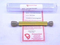 NEW M9 X 1 6H VERMONT THREAD PLUG GAGE 9 1.0 GO NO GO P.D.’S = 8.350 & 8.500