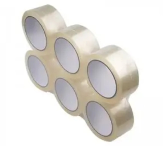 6 Pack Shipping Tape 2″ x 110y UpakNSeal, 2 Mil Clear Acrylic, Heavy Duty, NWT