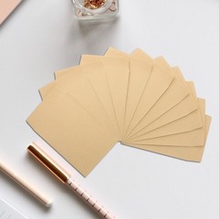 100 Pack Coin Envelope 3.23″×4.53″,Brown Kraft Small 3.5×6.5inch,