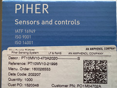 10 Pcs PT10MV10-473A2020 PIHER Amphenol Potentiometer 1Turn Horizontal THT 10mm