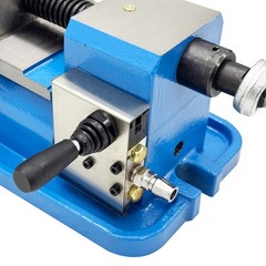 6 Inch Pneumatic Vise High Precision Bench Flat Vise for CNC Machining Center