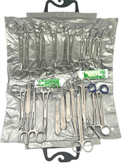 PREMIUM GERMAN 82 PCS GENERAL SURGERY SPAY PACK SURGICAL DENTAL INSTRUMENTS KIT