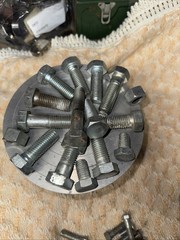 8 Pounds Of Bolts Some Large