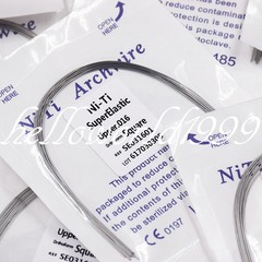 100 Packs Super Elastic Arch Wire Niti Round Ovoid Natural Square 30 Types Opt