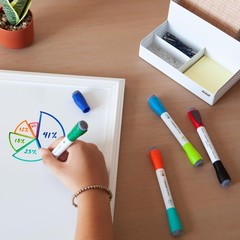 U 1 Count (Pack of 12), Black, Blue, Pink, Red, Green, Orange, Brown, Yellow