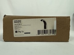 New Chicago Faucets 116.212.AB.1T Metering Faucet w/ Infrared Sensor Bluetooth