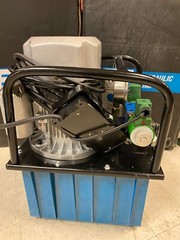 Electric Hydraulic Pump Power Pack 2 Stage Double Acting 110v 10k PSI 488in3 Cap