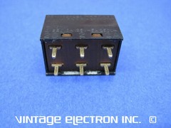 ITW / VID SE-1022-CE Voltage Selector Switch: DPDT, PCB Mount (115V, 230V, Gold)
