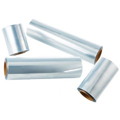 6 Inch x 500 Foot PVC Heat Shrink Wrap Film 75 Gauge Centerfold Roll Clear